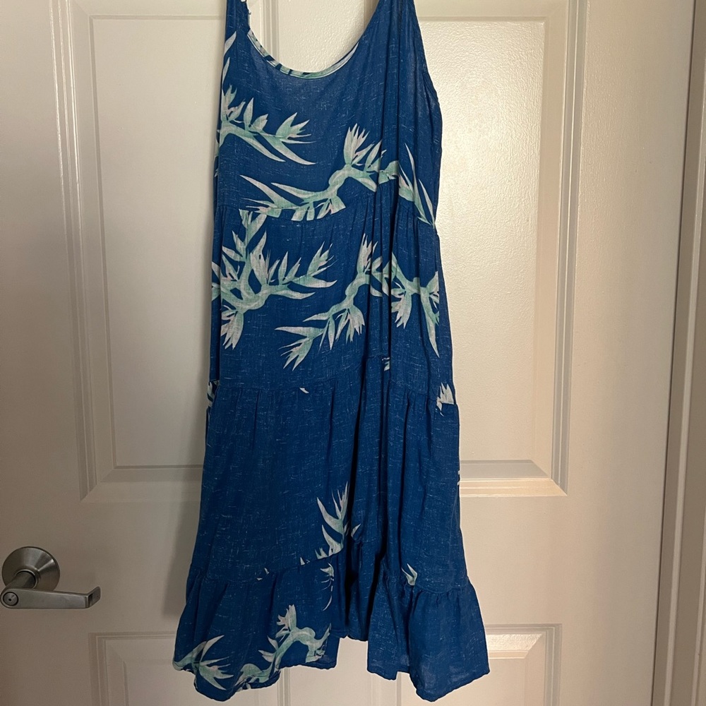 Rails birds of paradise dress 💙